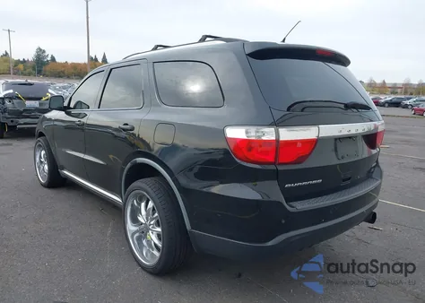 2012 Dodge Durango Crew z USA, uszkodzony, nr VIN 1C4RDHDG5CC158533